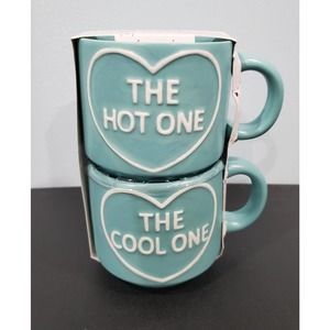 Valentine Stackable coffee mug set of two